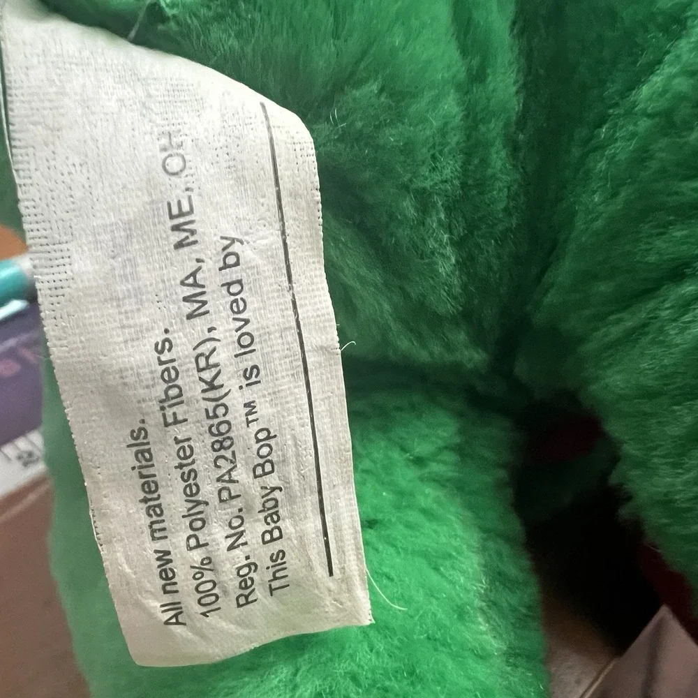 BARNEY THE‎ DINOSAUR BABY BOP PRINCESS PLUSH WITH PURSE 1996 RARE!!
